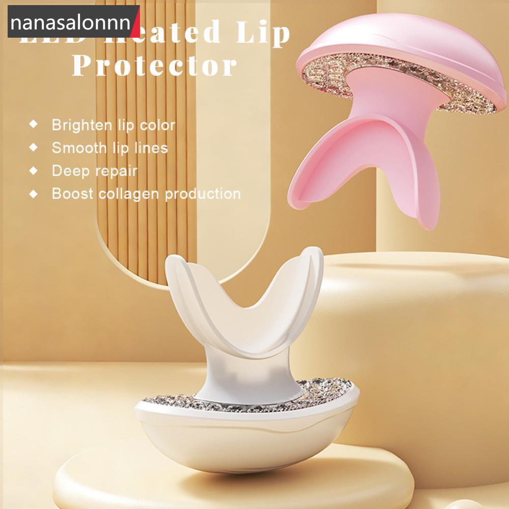 NNL Lip Beauty Device LED Heating Lip Protector อินฟราเรดคอลลาเจน Pouting Lips ชาร์จ Far-อินฟราเรด A