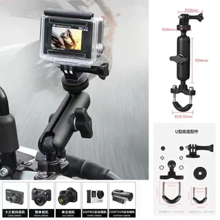 MOTUS ขายึดเเฮนด์ ที่ยึดกล้องแอคชั่นแคม Action camera สำหรับติดมอเตอร์ไซด์
