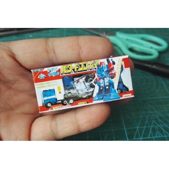 กล่องกระดาษขนาดเล็ก Transformers G1 Diaclone Diaclone Transformers บรรจุภัณฑ์นอกลดหน้า