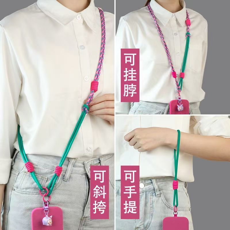 กระเป๋าสะพายข้าง คงที่สามารถชายเชือกเส้นเล็กที่แข็งแกร่งคอเชือกเส้นเล็กไหล่อเนกประสงค์เย็บชิ้นปรับหน