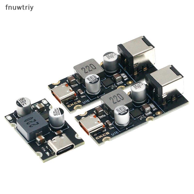 [fnuwtriy] PD65W Fast Charging อะแดปเตอร์โมดูล Type-C อินเทอร์เฟซ USB รองรับ PD3.1 QC3.0 SCP PPS Fas