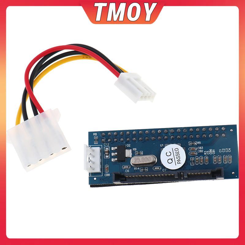 TMOY 3.5 HDD IDE/PATA to SATA Converter Card Adapter สําหรับ IDE 40 พิน HardDrive Disk TMOY