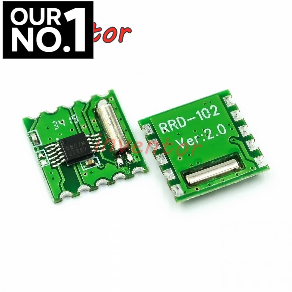 โมดูลวิทยุสเตอริโอ FM RDA5807M โมดูลไร้สายสําหรับ Arduino RRD-102V2.0