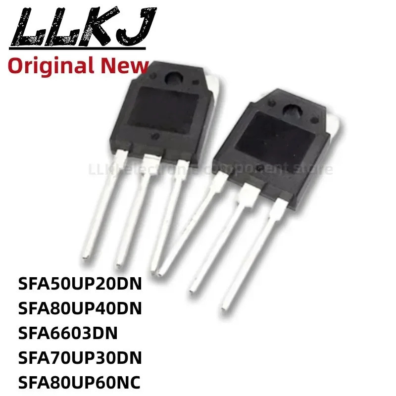 5 ชิ้น SFA50UP20DN SFA80UP40DN SFA6603DN SFA70UP30DN SFA80UP60NC TO3P Field Effect ทรานซิสเตอร์