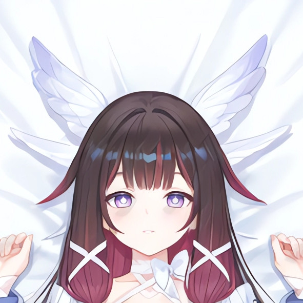Genshin Impact Colombina Elegant Closed-Eyes Maiden Dakimakura ปลอกหมอนสองด้าน HD Art เป็นมิตรกับผิวผ้า