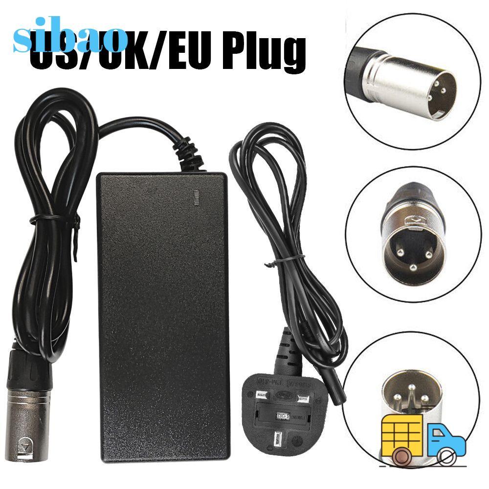 SIBAOTH Power Adapter ทนทานรถเข็นไฟฟ้าจักรยาน Ebike Charger