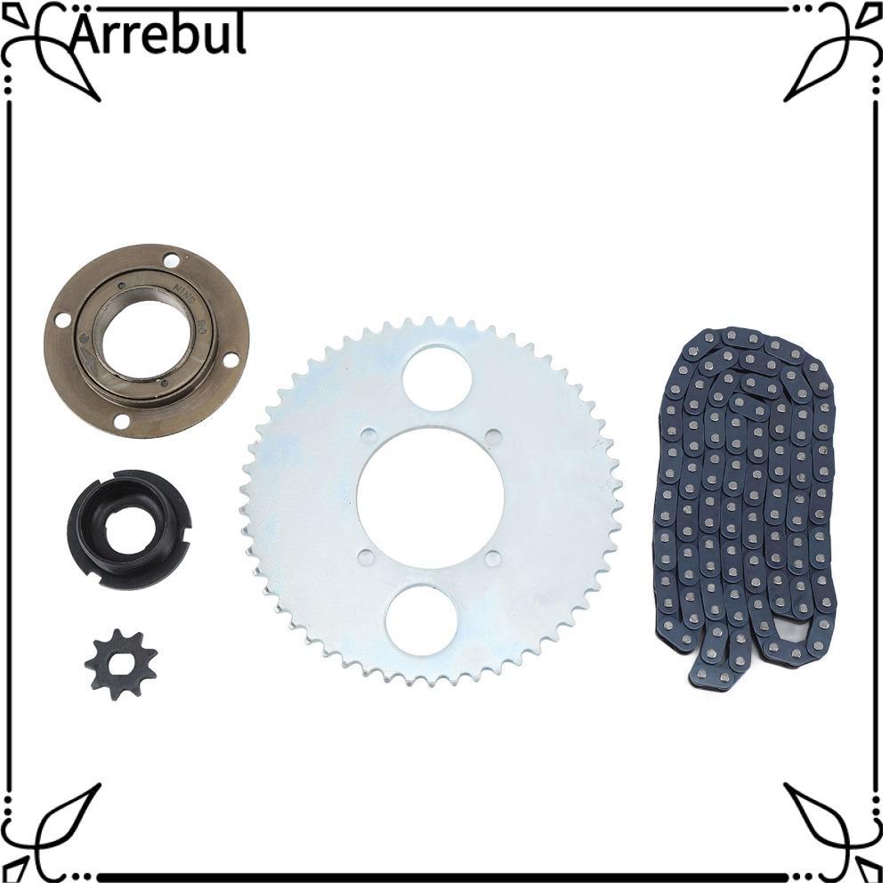 AREBUL ชุดเฟืองโซ่, T8F 54T T8F 9T ไดรฟ์เฟืองโซ่ชุด, ทนทาน 116 Link ชุดเฟืองโซ่โลหะ DIY จักรยาน