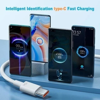 สายชาร์จ Type-C 10A ยาว 2 ม. ชาร์จเร็ว+ถ่ายข้อมูล สำหรับโทรศัพท์หัวเว่ย