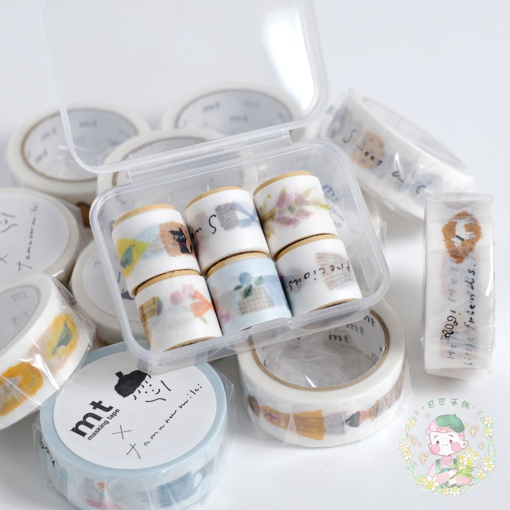 [คอลเลกชั่นจํากัด] [แพ็ค] MT Tamura Miki Tape Packing Handbook Material Washi Tape Packing