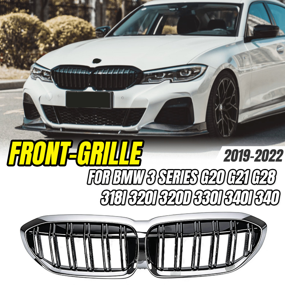 สําหรับ BMW 3 Series G20 G21 G28 318i 320i 320d 330i 340i 340 2019-2022 เตาย่างไตหน้า, ชิ้นส่วนและอุปกรณ์เสริมรถยนต์