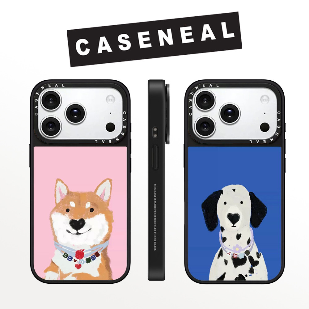 Drop proof CASENEALเคสโทรศัพท์สําหรับiPhone 17ProMax 17pro 17 air 16promax 16 15promax 15 14promax 13 13promax hard Caseน่ารักPuppy cat 12 12PromaxกรณีiPhone 14กรณีคุณภาพสูง