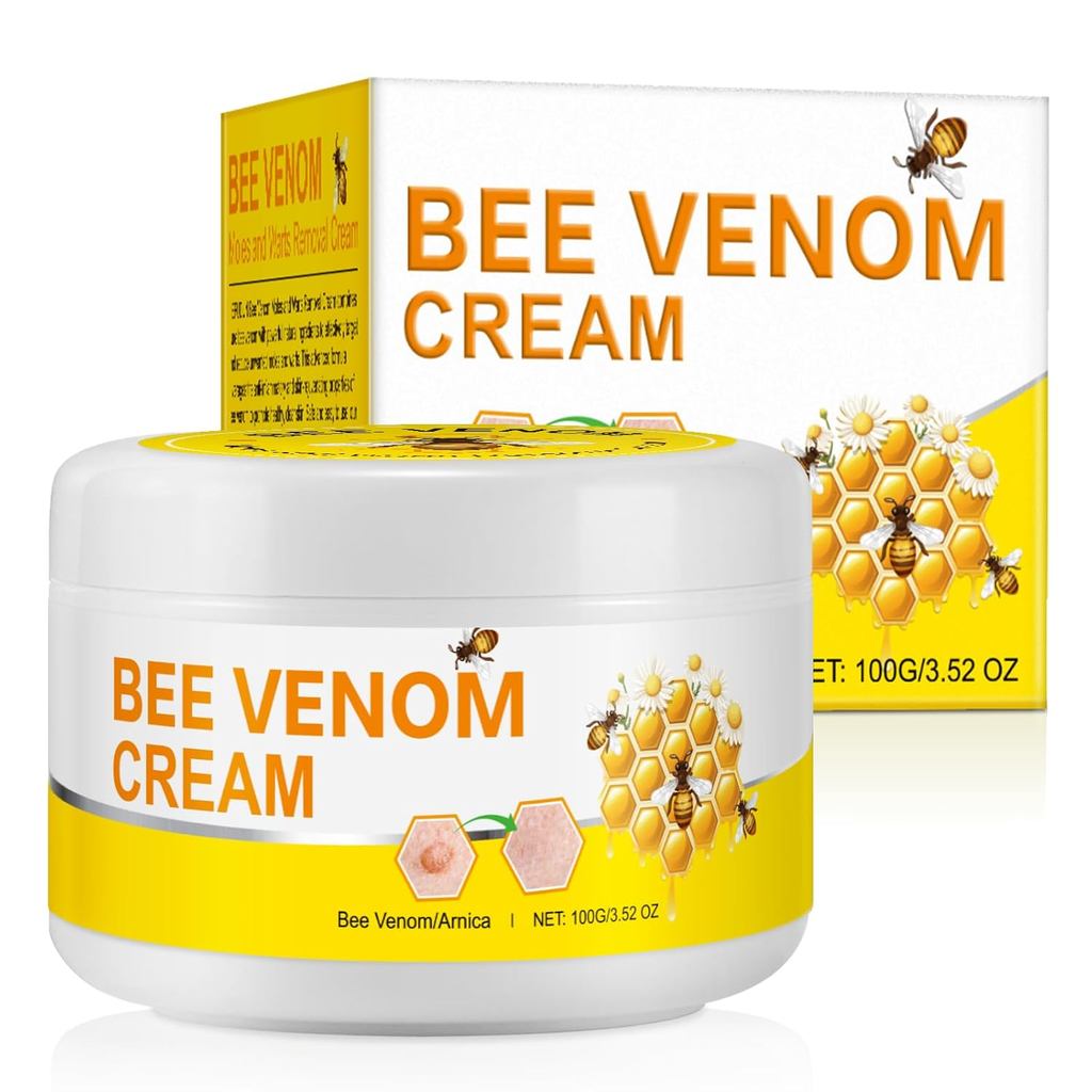 Bee Venom Cream, Bee Venom Skin Cream, Hydrating Moisturizing Cream สําหรับใบหน้าและทุกส่วนของร่างกา