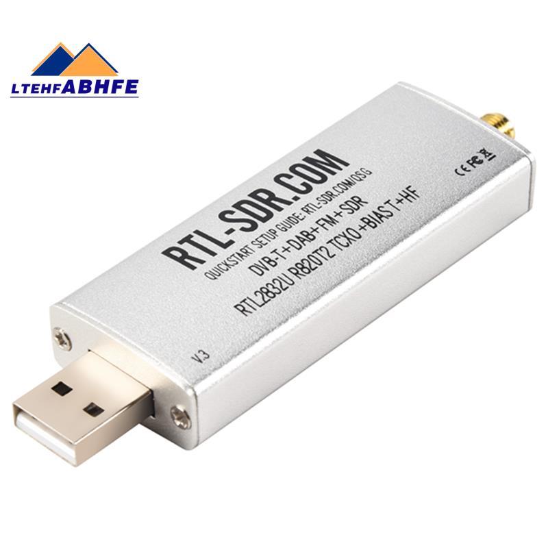 [ขายร้อน L] V3 R820T2 RTL2832U 1PPM TCXO SMA RTLSDR ระบบสื่อสาร