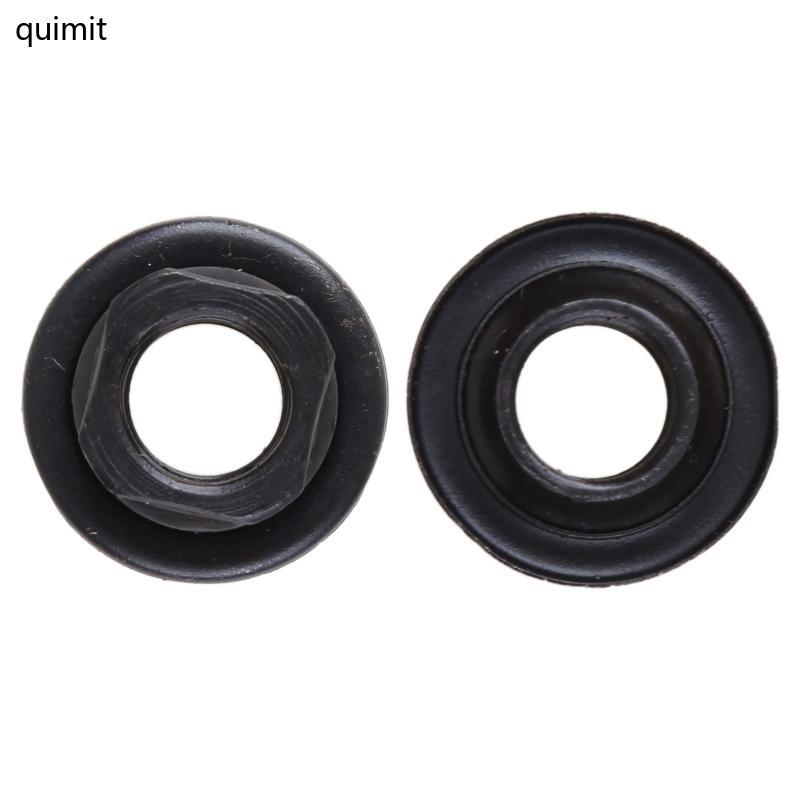 QUIM Hub Nut Fixed Gear สกรูเพลาหลังด้านหน้า SL อุปกรณ์เพลาชิ้นส่วนจักรยาน