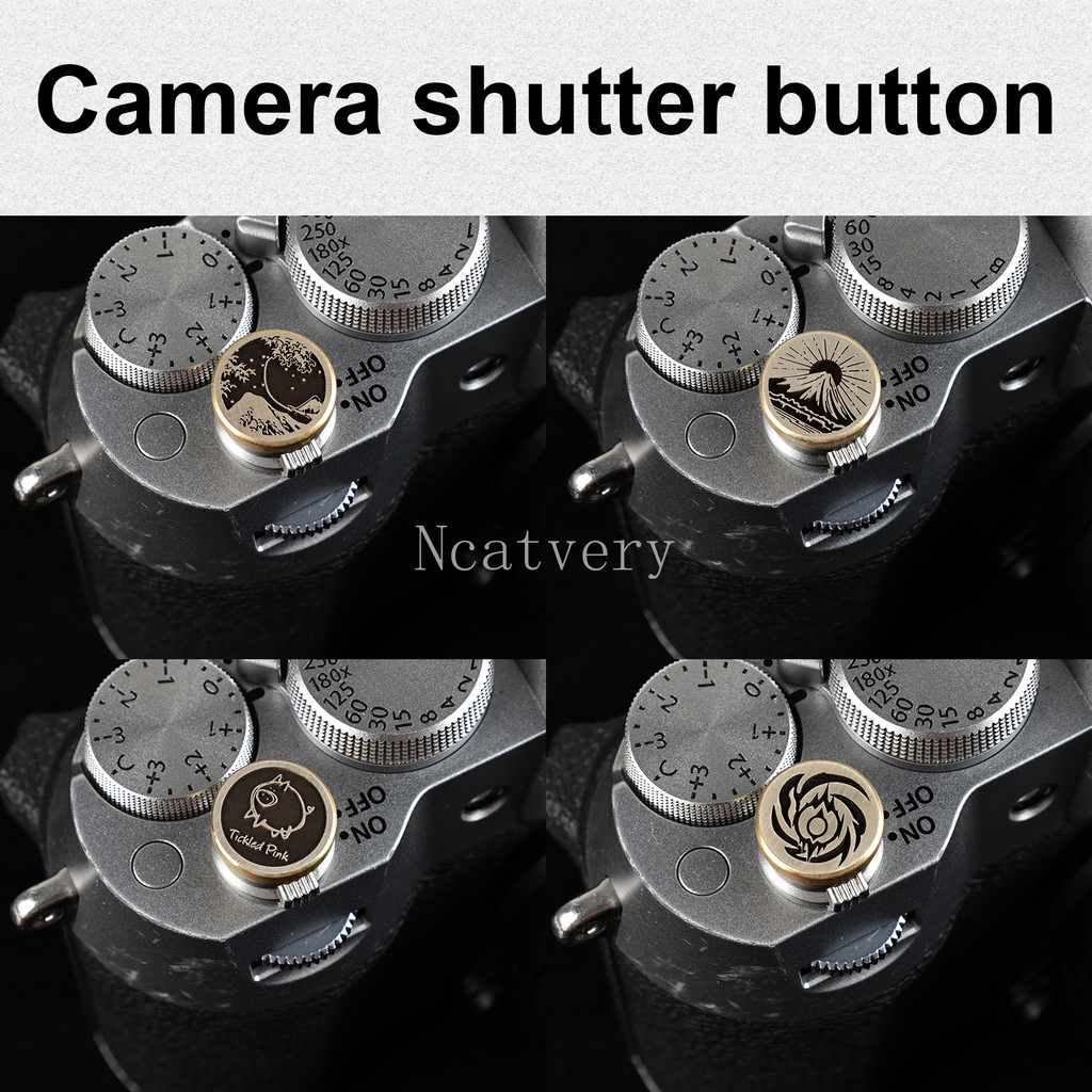 ที่ดีที่สุดใหม่ปุ่มชัตเตอร์ทองเหลืองสําหรับ Fujifilm XT30III XE5 XM5 Xs50 XT30 II III X100VI X100V X