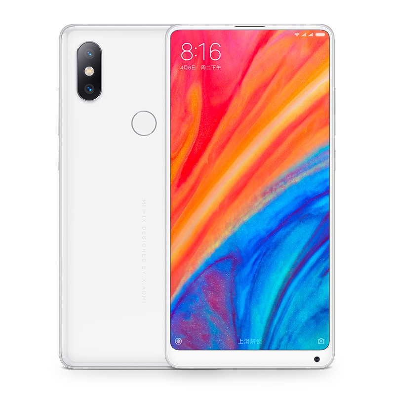 MIUI/Xiaomi MIX 2S Snapdragon 845 ไร้สายชาร์จเกมนักเรียนทํางานโทรศัพท์มือถือหน้าจอเดิมที่ยังไม่ได้เป