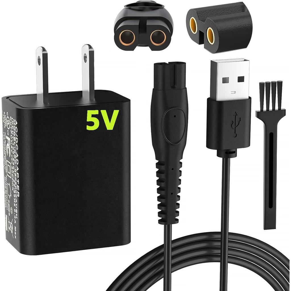 5V เครื่องโกนหนวดสายชาร์จใช้งานร่วมกับ Philips Norelco OneBlade One Blade QP2724 QP2834 S7887 S5880 