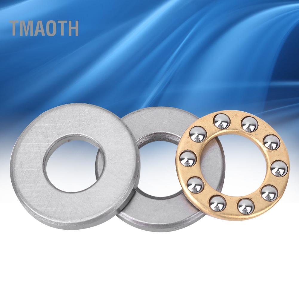 Tmaoth Tmaoth Miniature High Precision Steel Ball Thrust Bearing Set Speed ​​สำหรับการติดตั้งเครื่อง