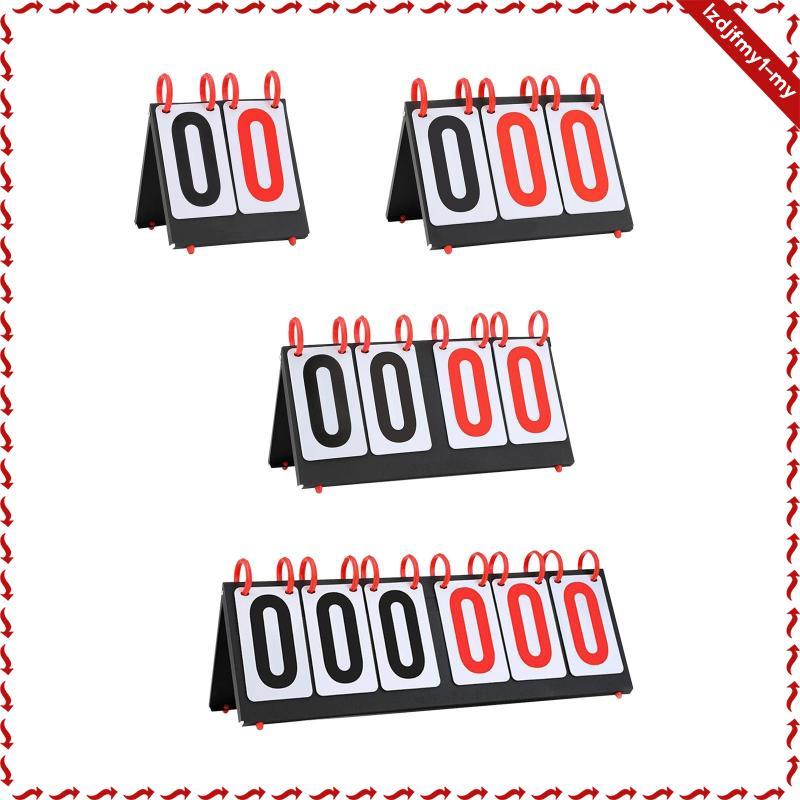Leipupa Score Flipper Scoreboard Flipper เคาน์เตอร์คะแนนพลิกแบบพกพาสําหรับ