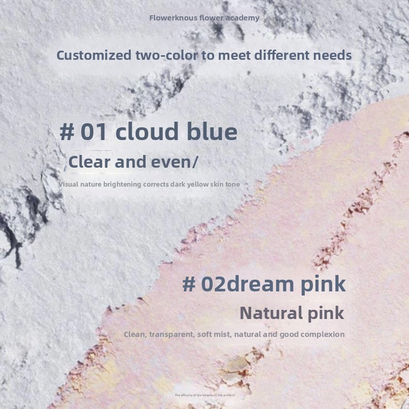 ดอกไม้ Knows Shell Pearl Honey Powder แต่งหน้ายาวนานควบคุมน้ํามัน Clear Matte Brightening แต่งหน้า Soft Core Base แต่งหน้า Fine Skin-Fine ผิวแป้งเค้กแต่งหน้าแป้ง - รูปที่ 7