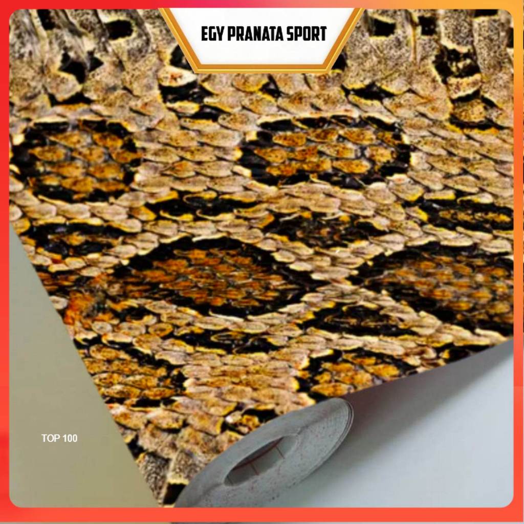 Camo Sticker Viper2 snake scale motif camo Sticker 100x50cm