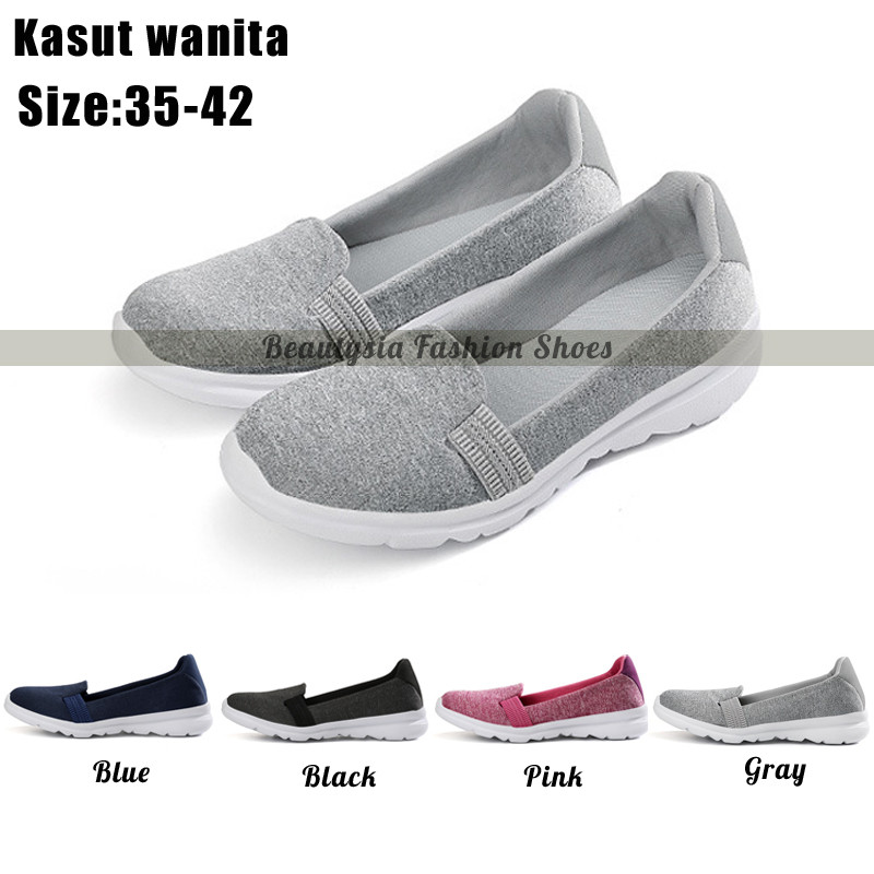 GPT Runtip Ready Stock Plus Size:35-42 แฟชั่นรองเท้าผู้หญิงแบบสวม