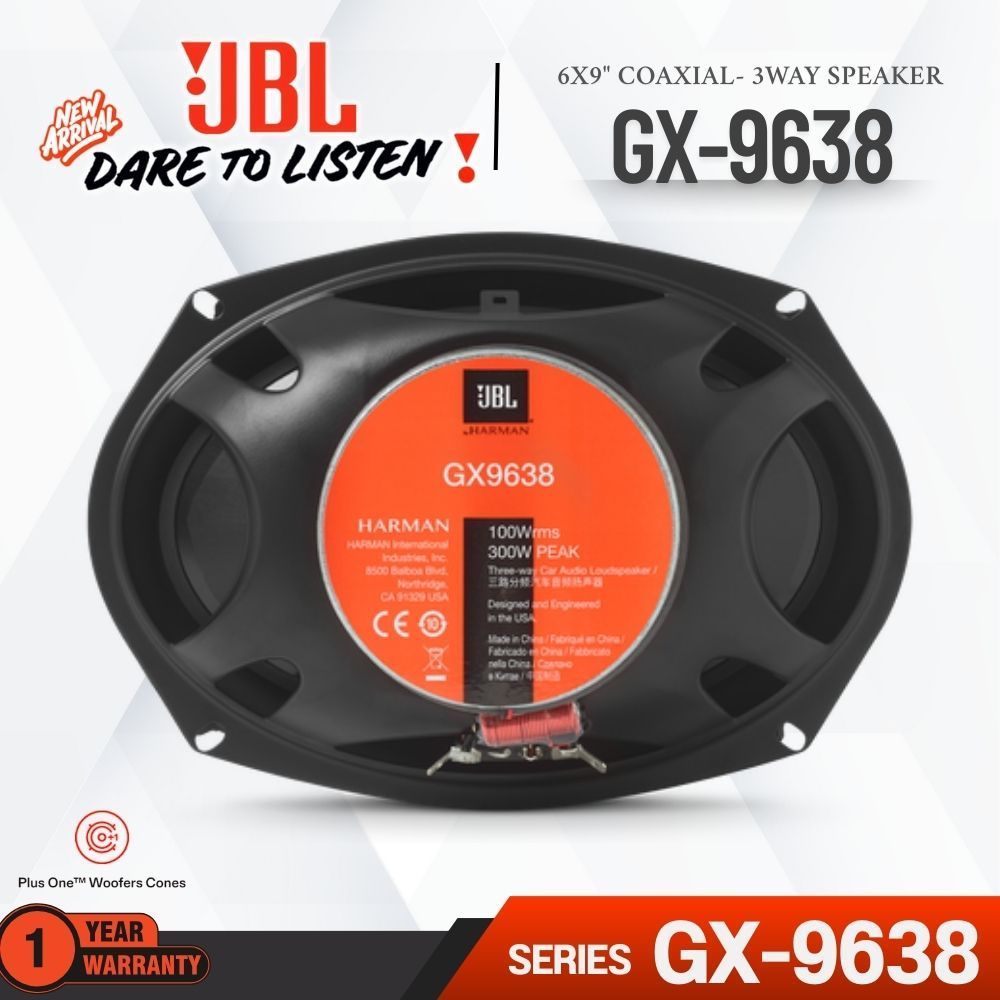 L2D CARAUDIO JBL CLASS TOP GX 9638 ลำโพงติดรถยนต์ 6×9นิ้ว 45Hz – 21KHz กำลังขับ 210watts เสียงครบทุกย่าน ราคา ถูกที่สุด ดีลบีเคเค แกลเลอรีภาพที่ 5