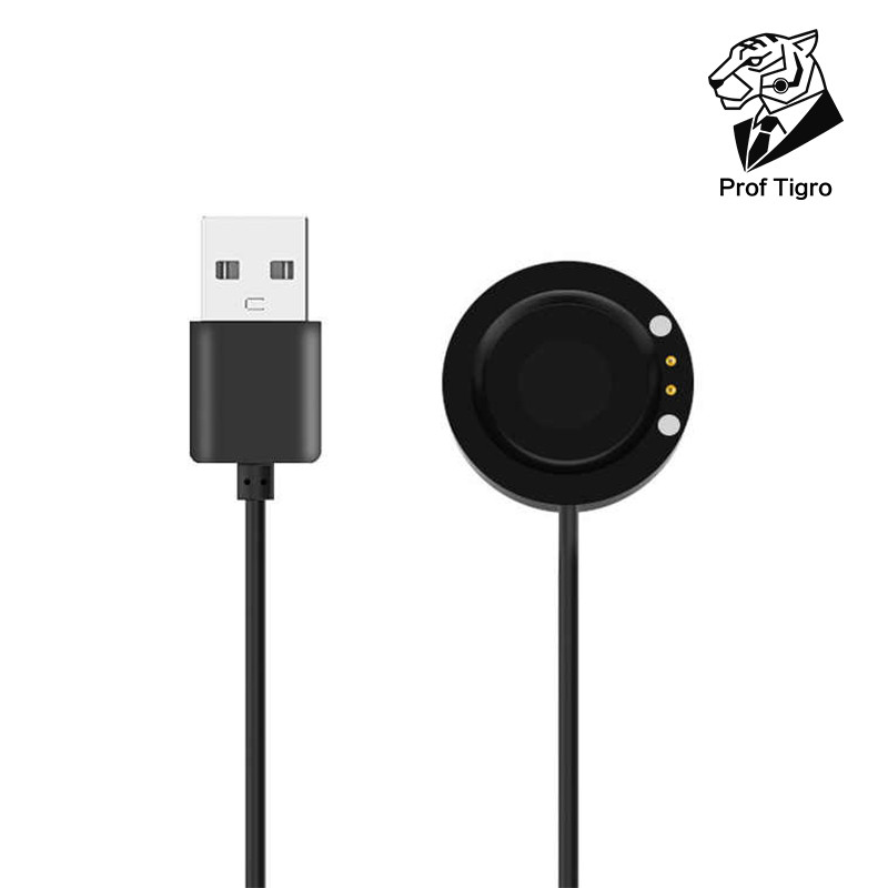 {Prof Tigro}Magnetic Charger Dock USB สําหรับ T500/ i7 Pro Max/ T500 + Max/ X6/ X7 อุปกรณ์เสริมนาฬิกาอัจฉริยะสําหรับ hw22/2.84 มม.พอร์ตชาร์จ