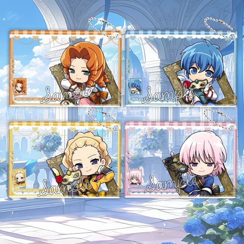 การ์ดโปร่งใส KeyChain ผู้หญิงปฏิวัติสาว Utena พวงกุญแจสําหรับชาย Tenjo Utena พวงกุญแจ Himemiya Anthy