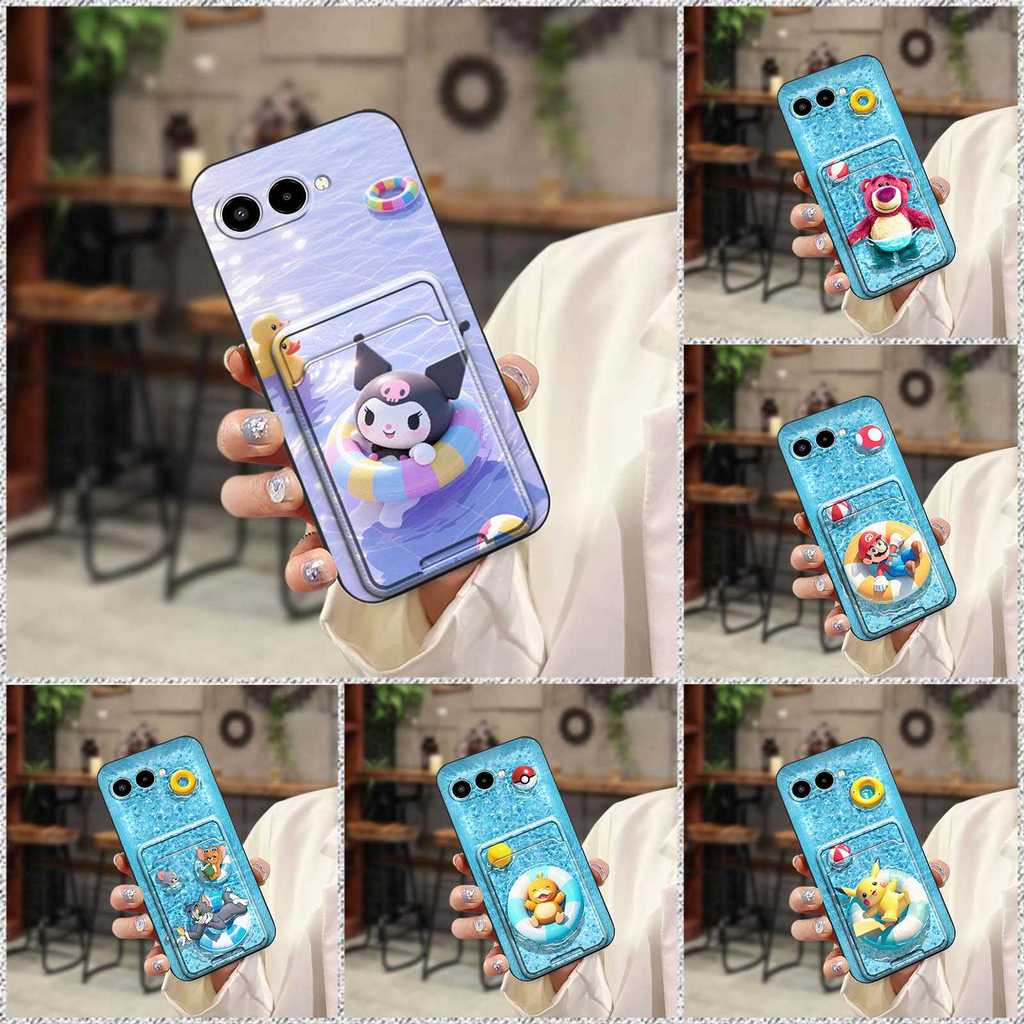 ช่องใส่การ์ดป้องกันฝุ่นเคสโทรศัพท์สําหรับ TCL T-Mobile Revvl8/T Phone3 ทนทานกระเป๋า Dirt-resistant G