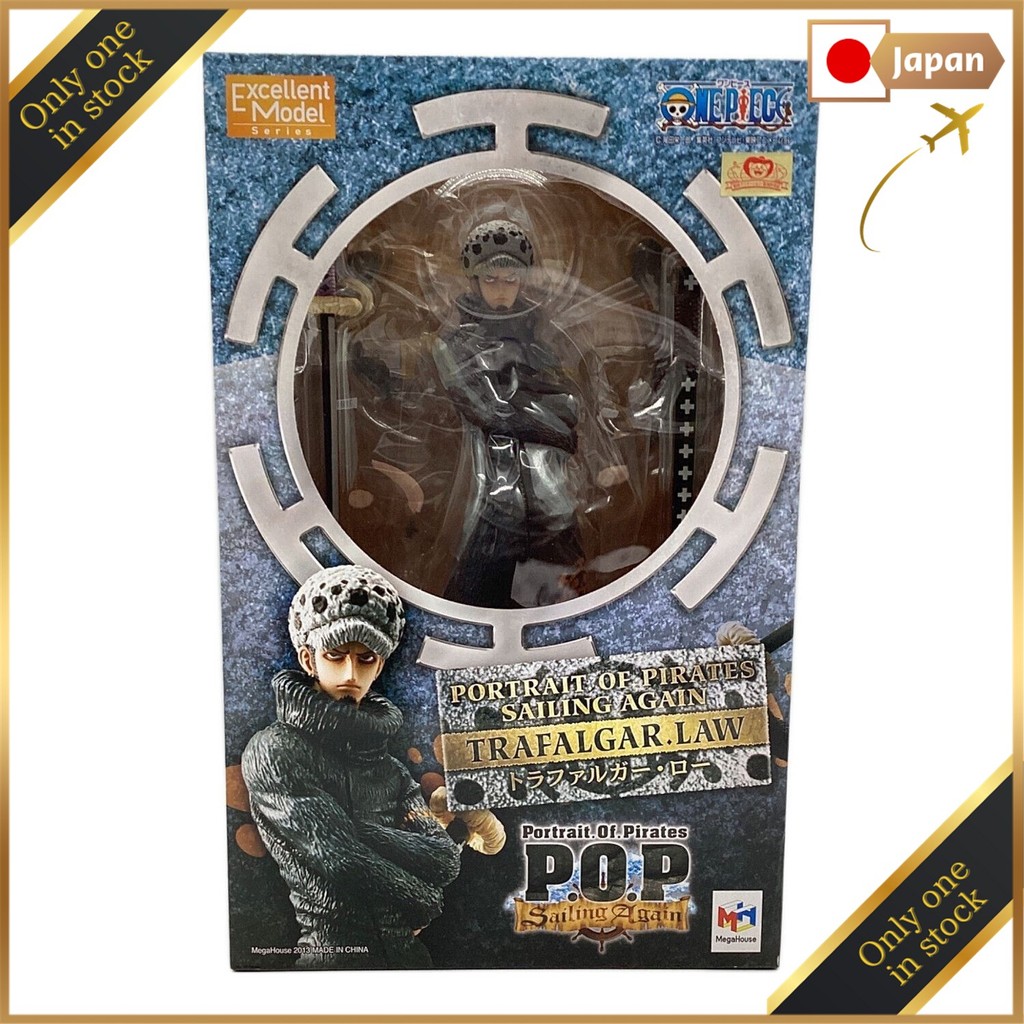 ฟิกเกอร์ตัวละครทราฟัลการ์ ลอว์ จากเรื่อง "Sailing Again" ขนาด 1/8 ผลิตโดย Excellent Model P.O.P ✨จัด