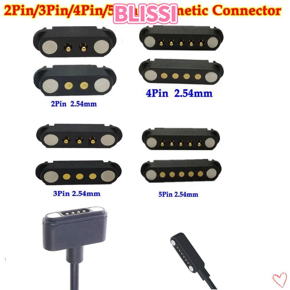 ความสุข‌I DC Magnetic Pogo Pin Connector, High Current กันน้ํา Pogopin Magnetic Connector, Spacing 2