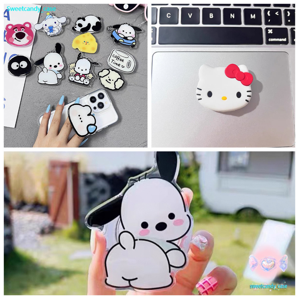 ขาตั้งติดเคสมือถือ การ์ตูน ตุ๊กตา น่ารัก ยึดได้ที่วางติดคั้งง่ายๆ  สะดวกใช้พร้อมกับเคสโทรศัพท์ หลายรุ่นได้ ส่งในพื้นที่