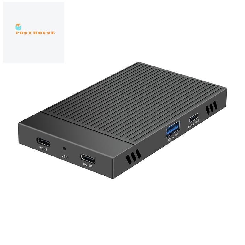 [posthouse]2230 M.2 SSD Enclosure 2230 M.2 SSD Case M.2 NVMe SSD Docking Station 10Gbps Dual-Bay อลู