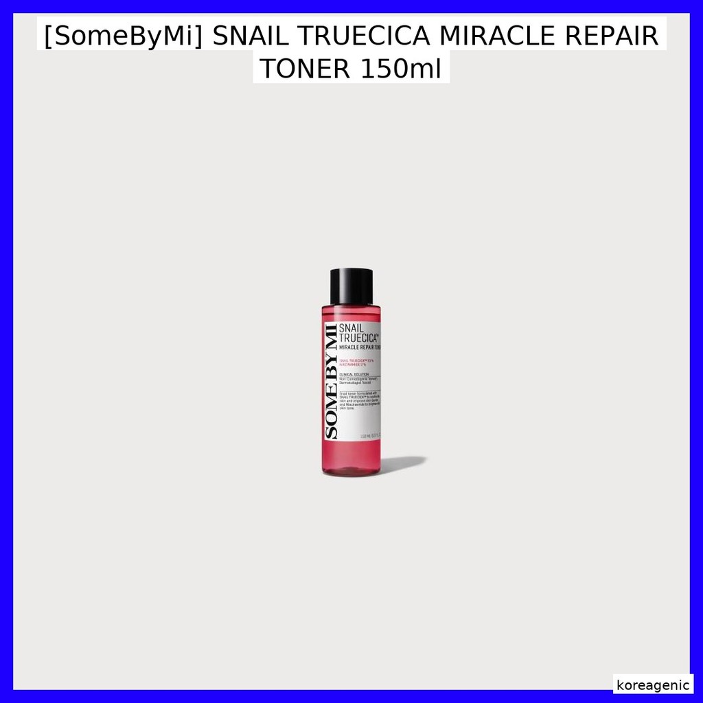 [SomeByMi] SNAIL TRUECICA MIRACLE REPAIR TONER 150ml / รีแพร์ริ่ง ไฮเดรติ้ง