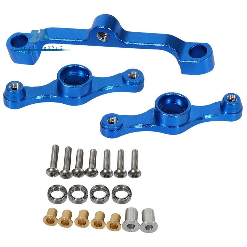 อลูมิเนียมพวงมาลัย Link ชุดสําหรับ TT01 TT01E TT01D TT01ED TT-01 Tyep-E 54058 53864 อะไหล่อัพเกรด,สี