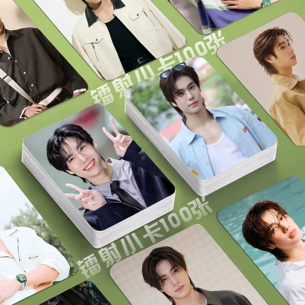 [สนับสนุนโฮมเมด] phuwin Laser Photocard Taixing Actor lomo Card สินค้า 10 ซม. สไตล์เดียวกัน