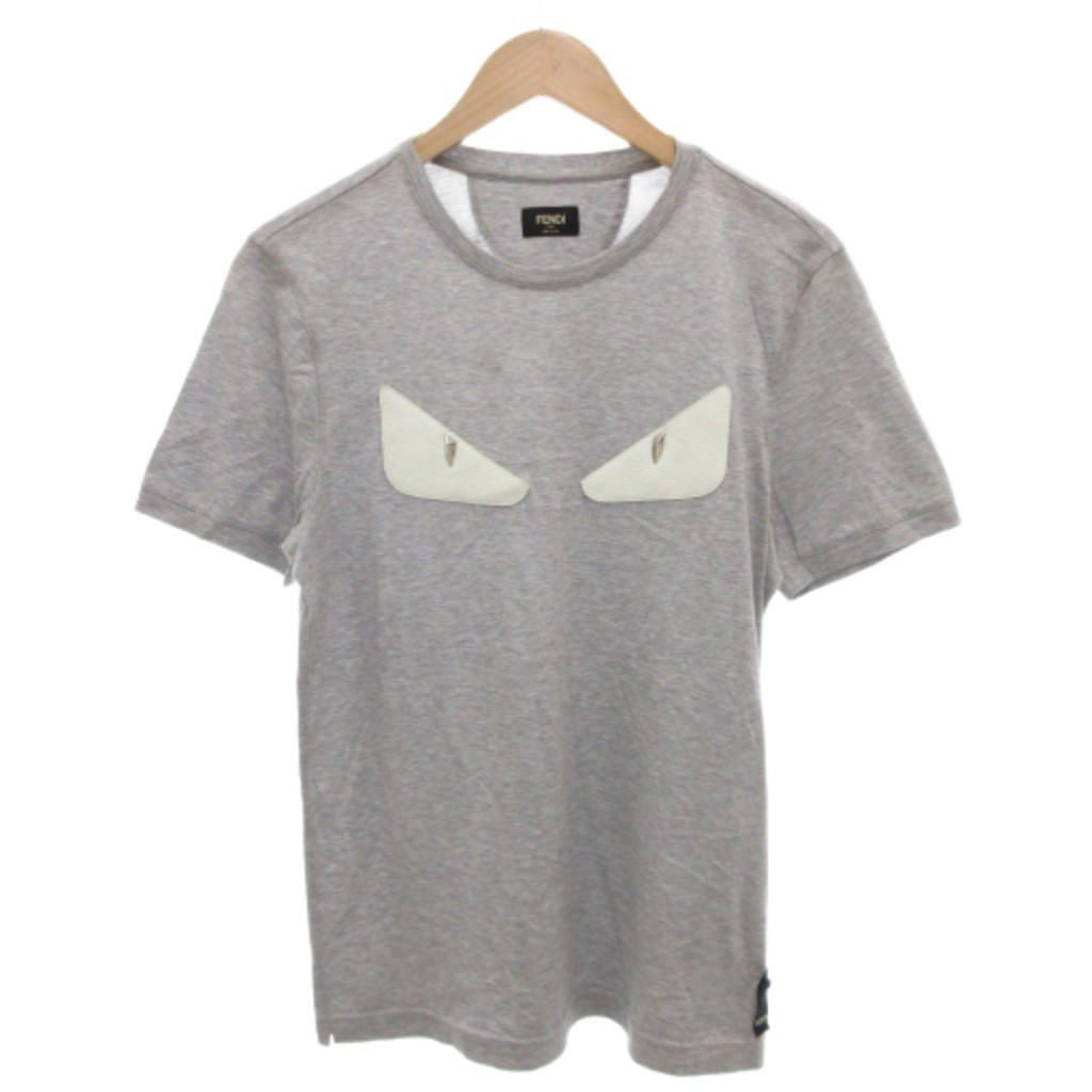 FENDI short sleeve shirt FF monster gray Direct from Japan Secondhand