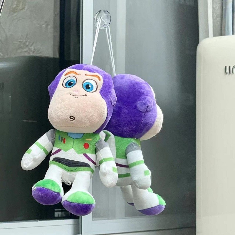 การ์ตูนอะนิเมะ Woody Buzz Lightyear Jessie Plush Toy Story น่ารัก Toy Story Plushies ตุ๊กตานุ่มตกแต่งห้องเด็ก - รูปที่ 7
