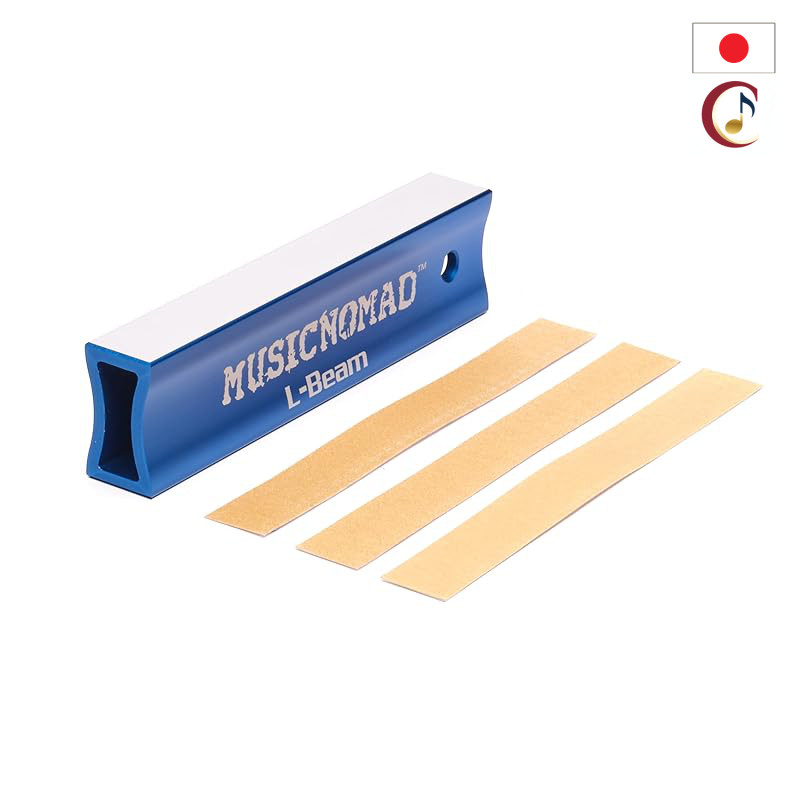 MUSICNOMAD Fret Leveling L-Beam, Measures Fingerboard Level 7 inches (18 cm) MN810 [Domestic Genuine Product]/From Japan /100% Authentic Guaranteed