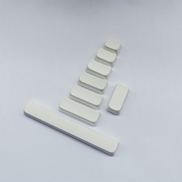 keycap sa keycap วัสดุ PBT MAO สีขาวขนาดใหญ่ตําแหน่งคีย์ Cross 6.25 u Space 1.5 u1.75 u 2.25 u คีย์บ