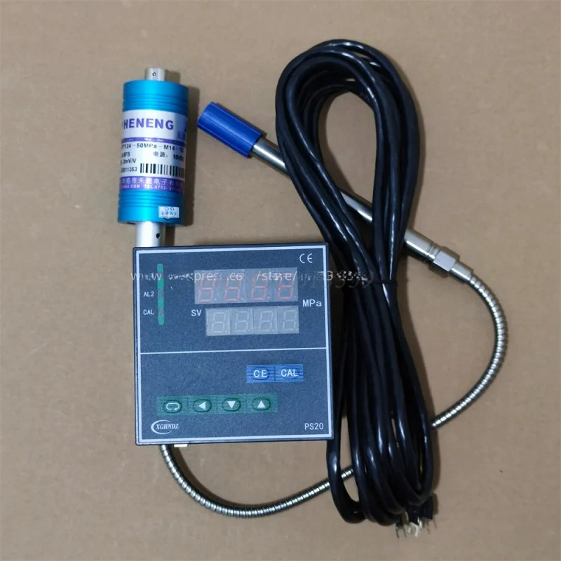 1 PCS PT124-50MPa-M14x1.5+PS20 High Temperature Melt Pressure Sensor 2mV/V and Intelligent Digital P