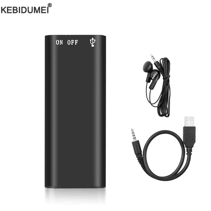 เครื่องบันทึกเทป 3-in-1 Mp3 เครื่องเล่นเสียงมืออาชีพเสียงดิจิตอลเครื่องบันทึกเสียงขนาดเล็ก 192Kbps ก