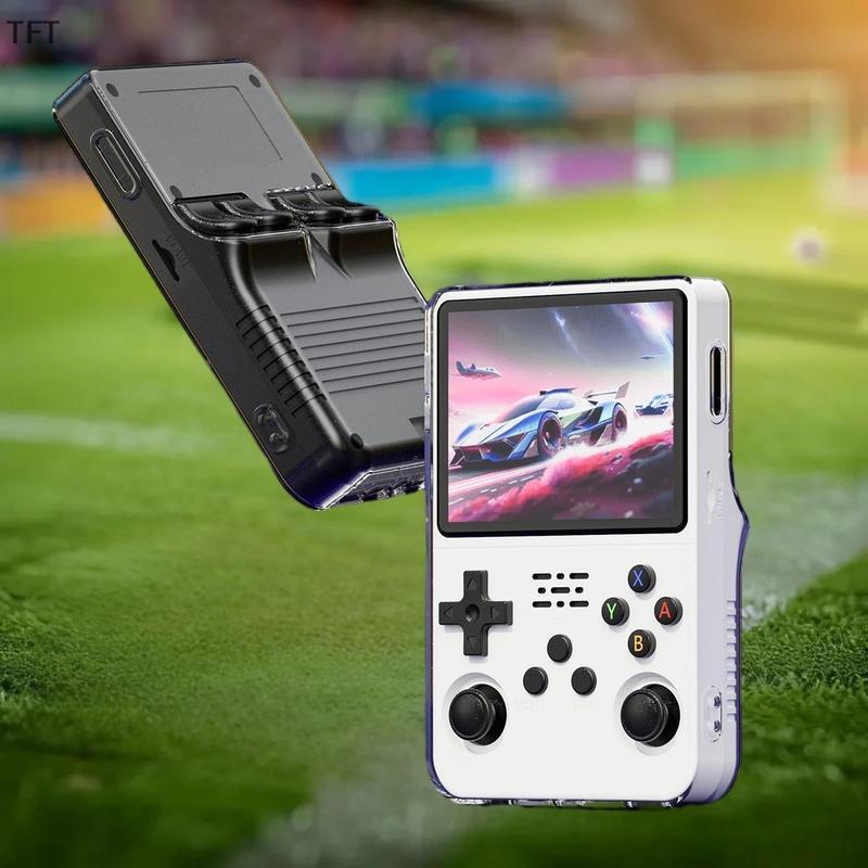 (ฟุต) คอนโซลเกมมือถือโปร่งใส1ชิ้นฝาครอบป้องกัน TPU แบบบูรณาการปลอกนิ่มสำหรับเคสป้องกัน R36s ใหม่