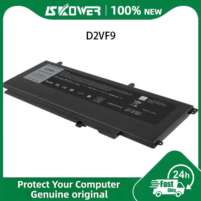 Zx D2VF9 DELL แบตเตอรี่แล็ปท็อปสําหรับ Dell Inspiron 15 7000 7547 7548 0 PXR51 PXR51 V5459