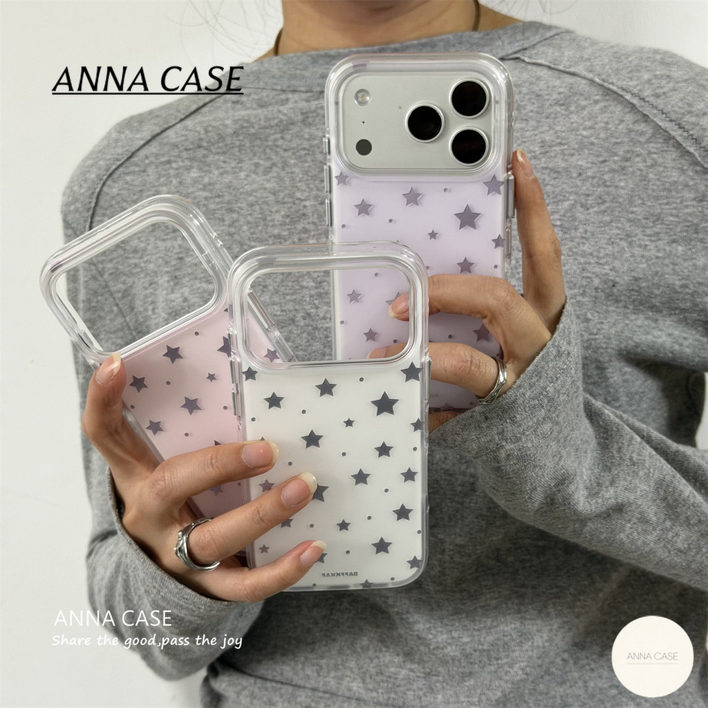 สำหรับ OPPO A3 A35 A17 A57 A16  A18 A3s A31 A15A54 A76 A52 A58 A60 A38 ฤดูใบไม้ผลิอ่อนโยนและเรียบง่ายเวฟจุดโทรศัพท์กรณี