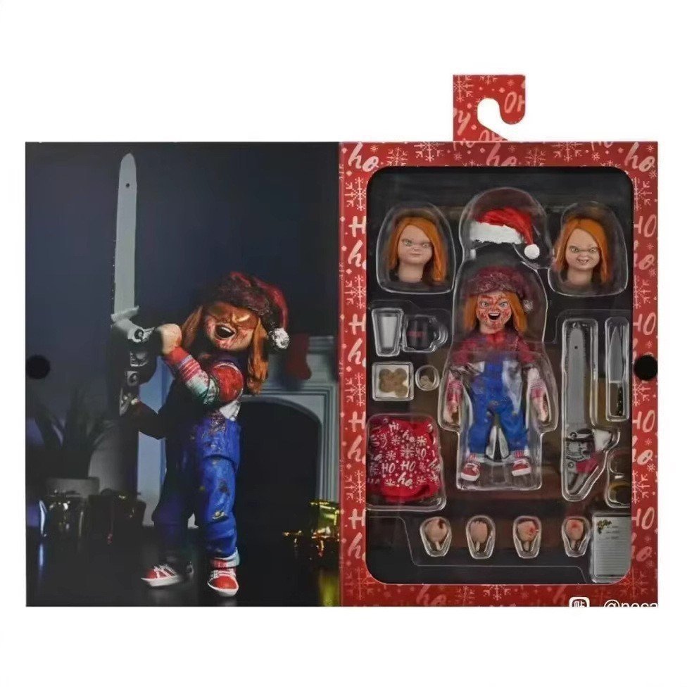 Foreign Trade NECA  Ghost Baby Soul Chucky the Evil Doll Christmas Edition 71/8 Scale Action Figure 