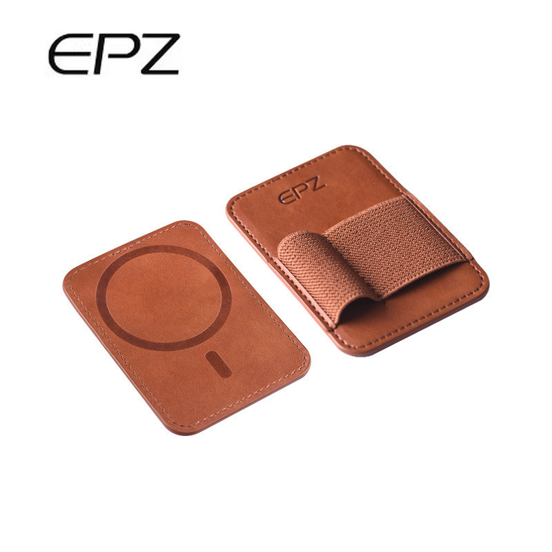 EPZ E1 ซองหนังดูดแม่เหล็กแบบพกพาหูฟังเครื่องขยายเสียงซองหนังโทรศัพท์มือถือ USB DAC แม่เหล็กดูดกลับคลิป