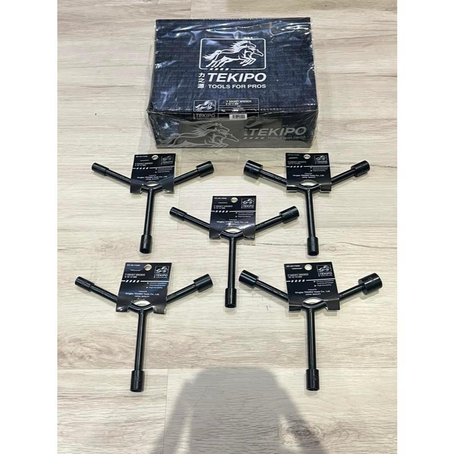 ประแจ Y-Type 12 x 14 x 17 มม. ประแจ Y-Type TEKIPO สั้น
