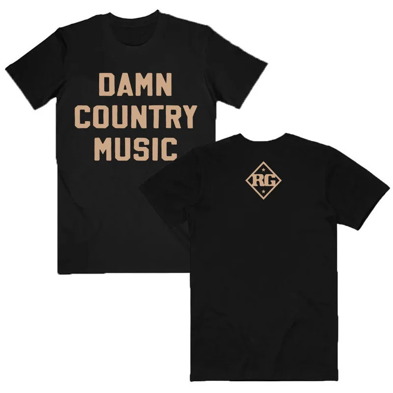 เสื้อยืด DCM Damn Country Music สำหรับผู้ชายและผู้หญิง ลายพิมพ์นักร้อง RILEY GREEN เสื้อยืดสไตล์สตรี
